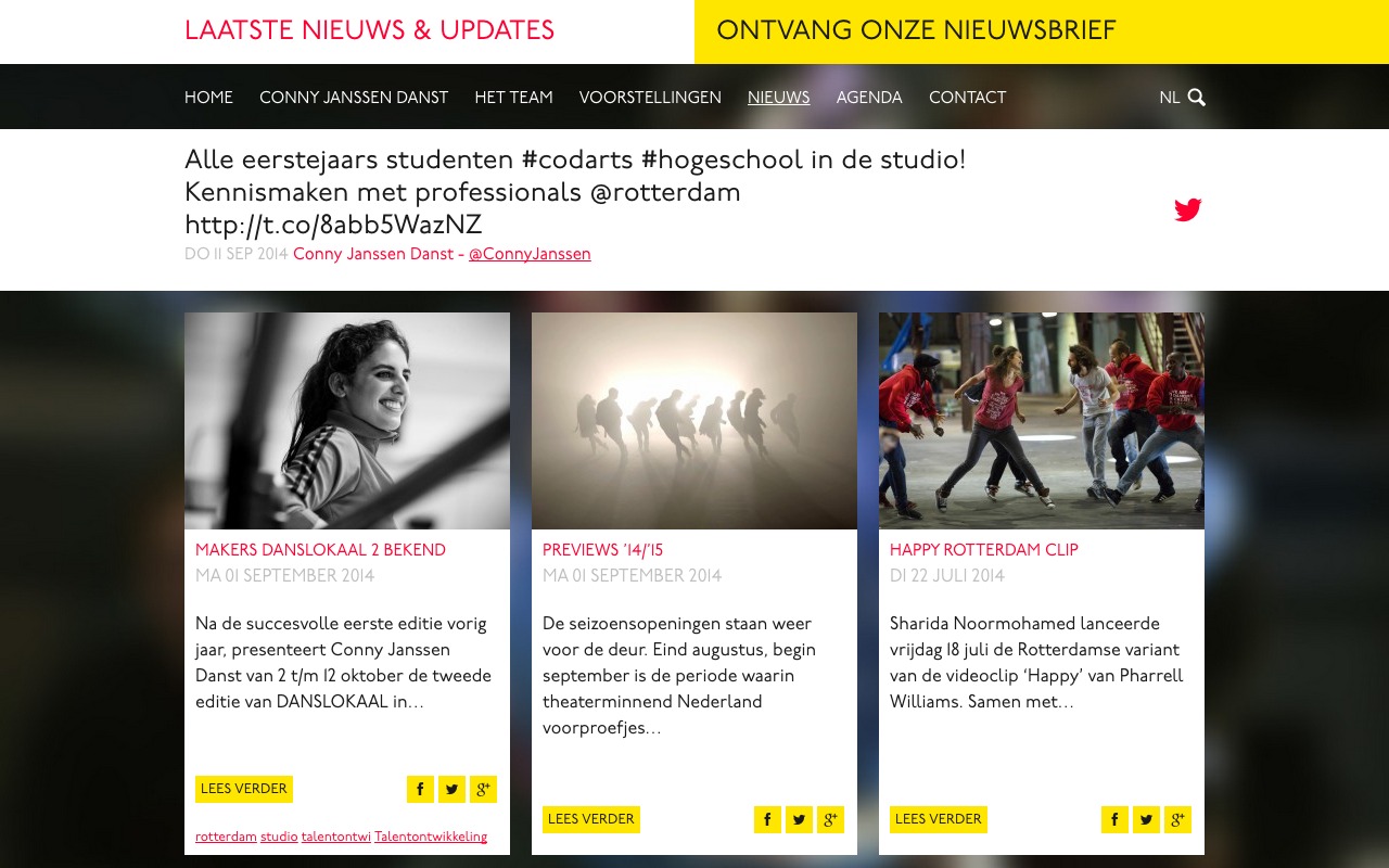 Conny Janssen Danst 2014