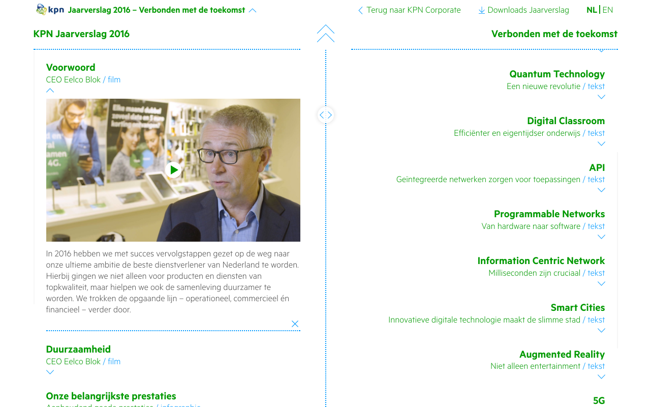 KPN jaarverslag 2016