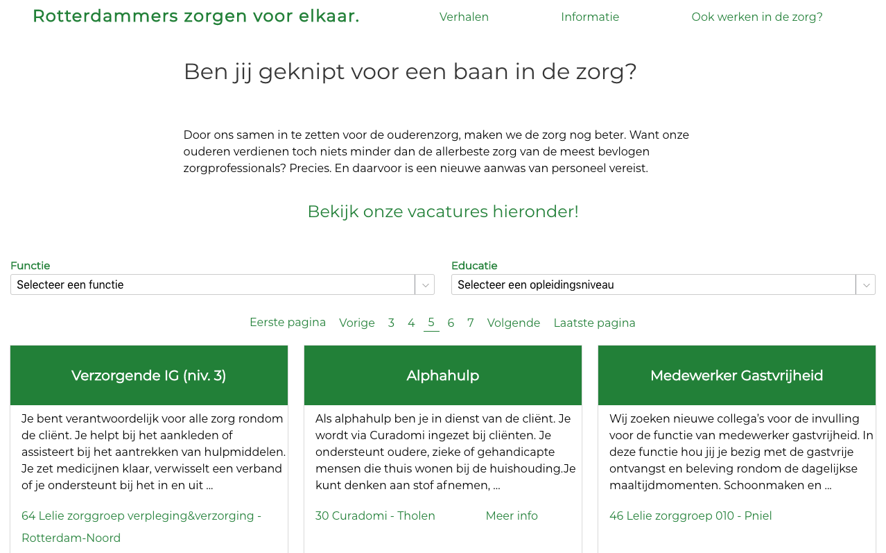 R’dammers zorgen voor elkaar