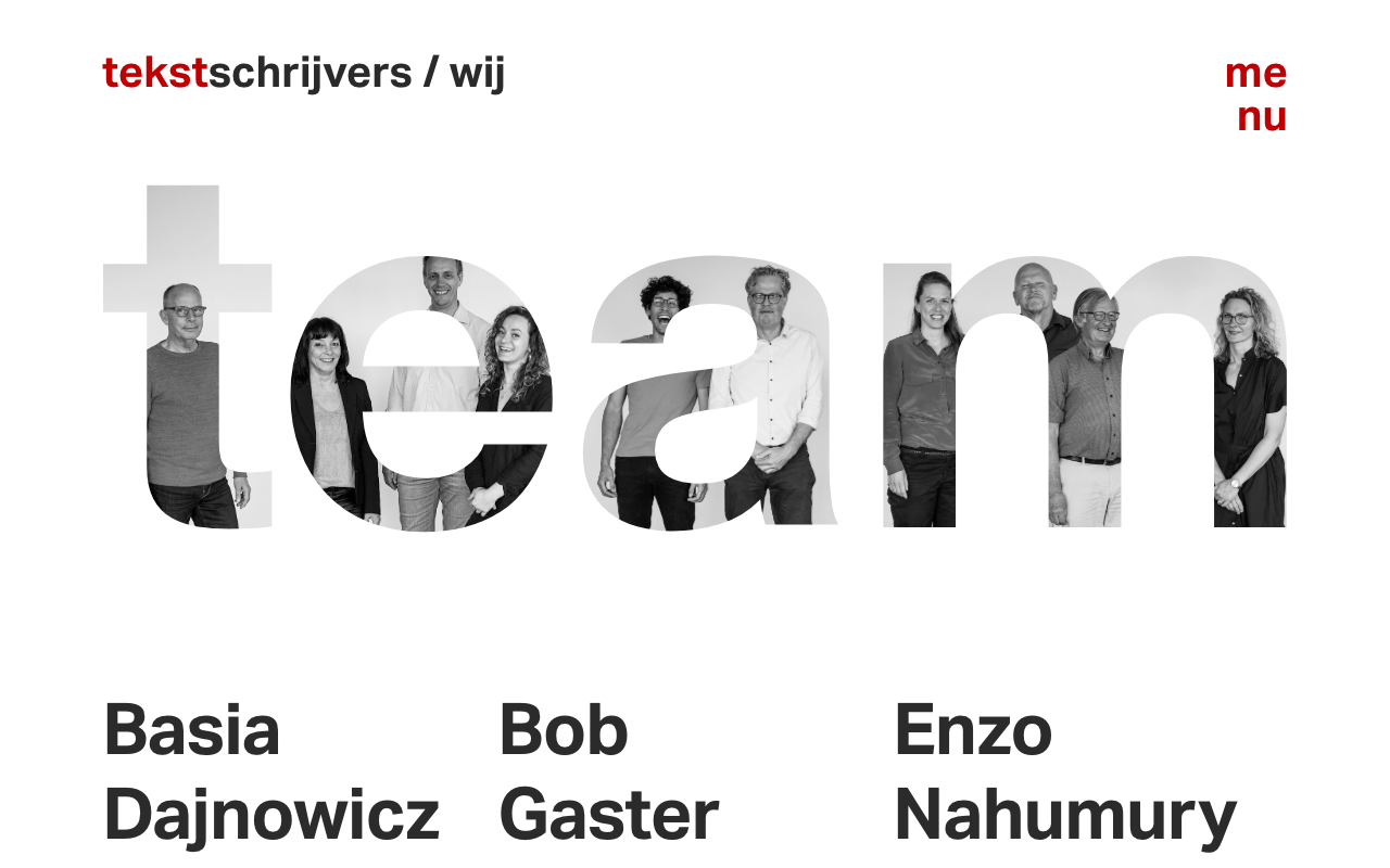 Tekstschrijvers