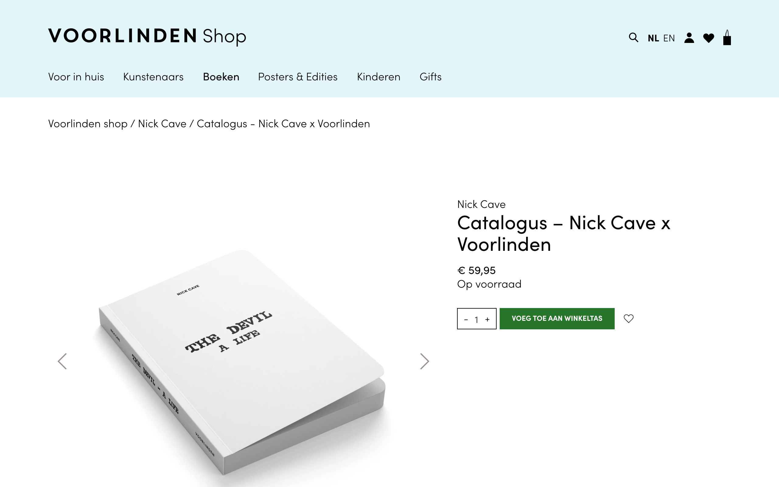 Voorlinden Shop
