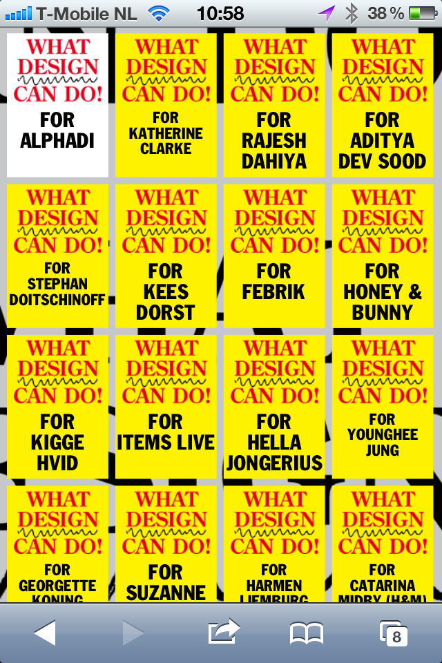 What Design Can Do 2012