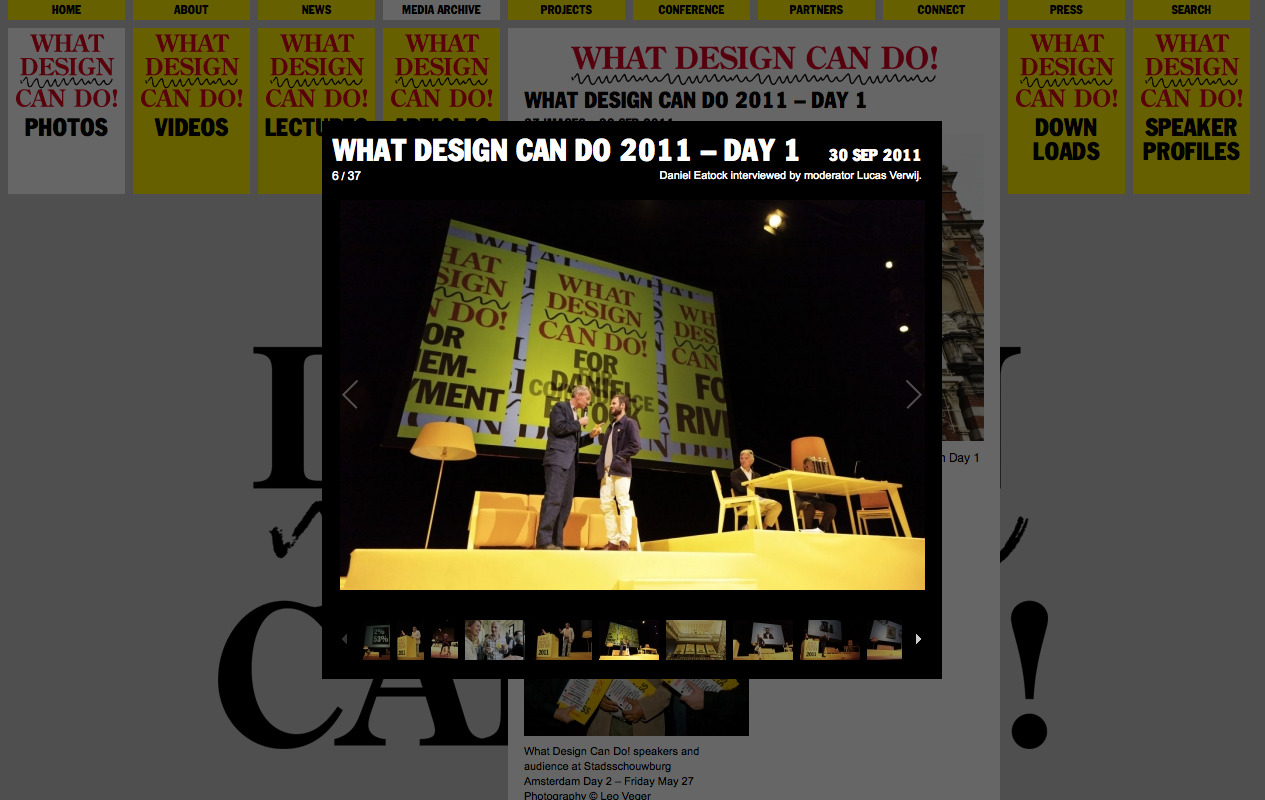 What Design Can Do 2012