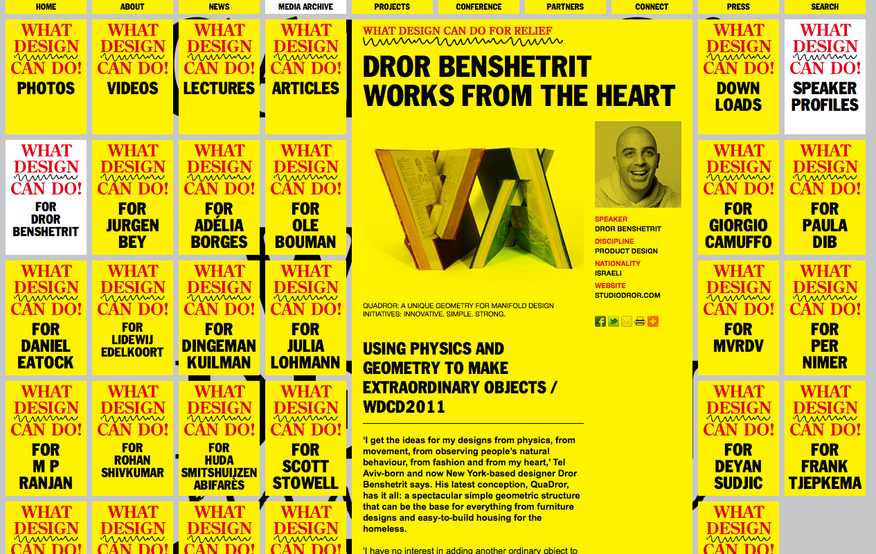 What Design Can Do 2012