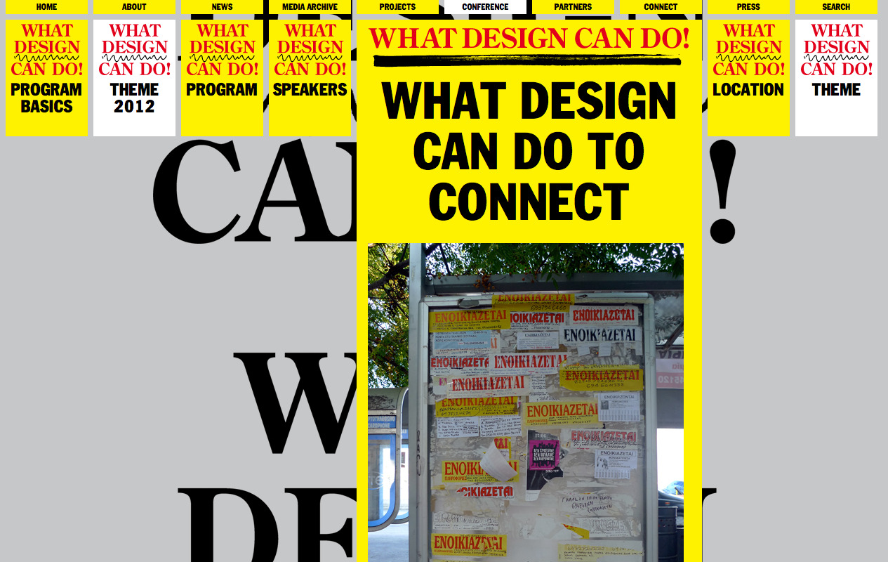 What Design Can Do 2012