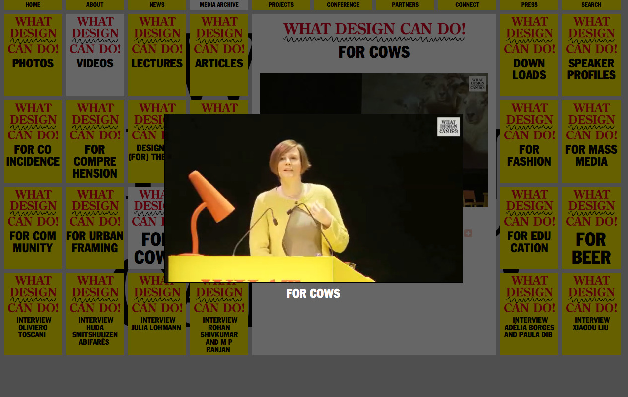 What Design Can Do 2012